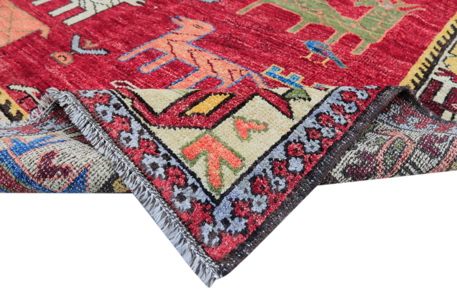 Orientálny Koberec - Tribal Hand Knotted - 153 x 213 cm