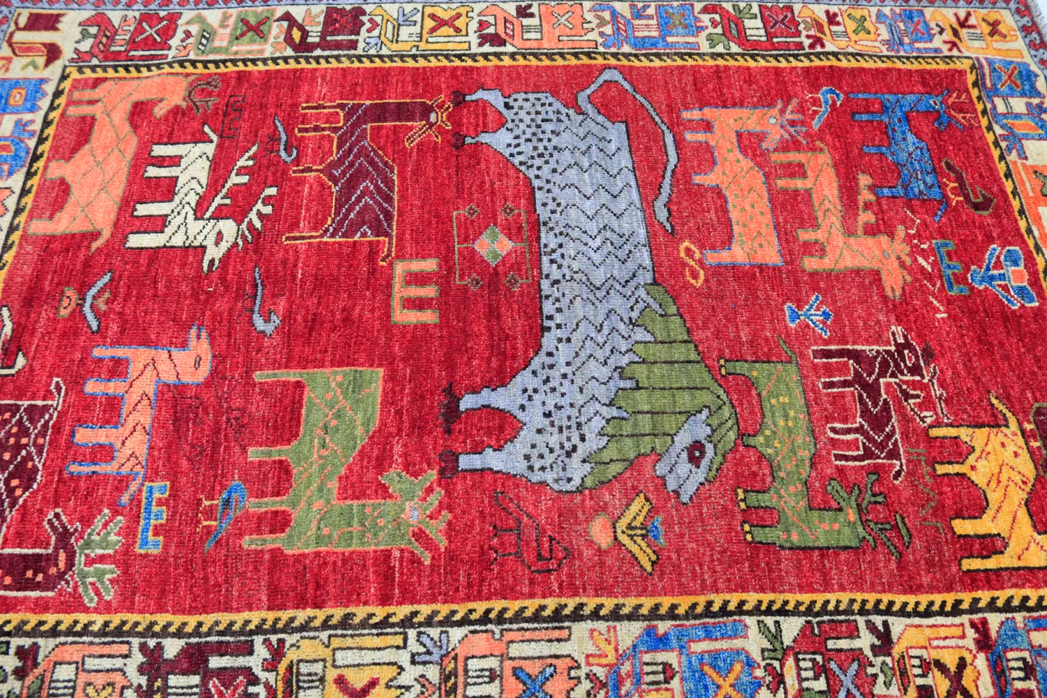 Orientálny Koberec - Tribal Hand Knotted - 153 x 213 cm