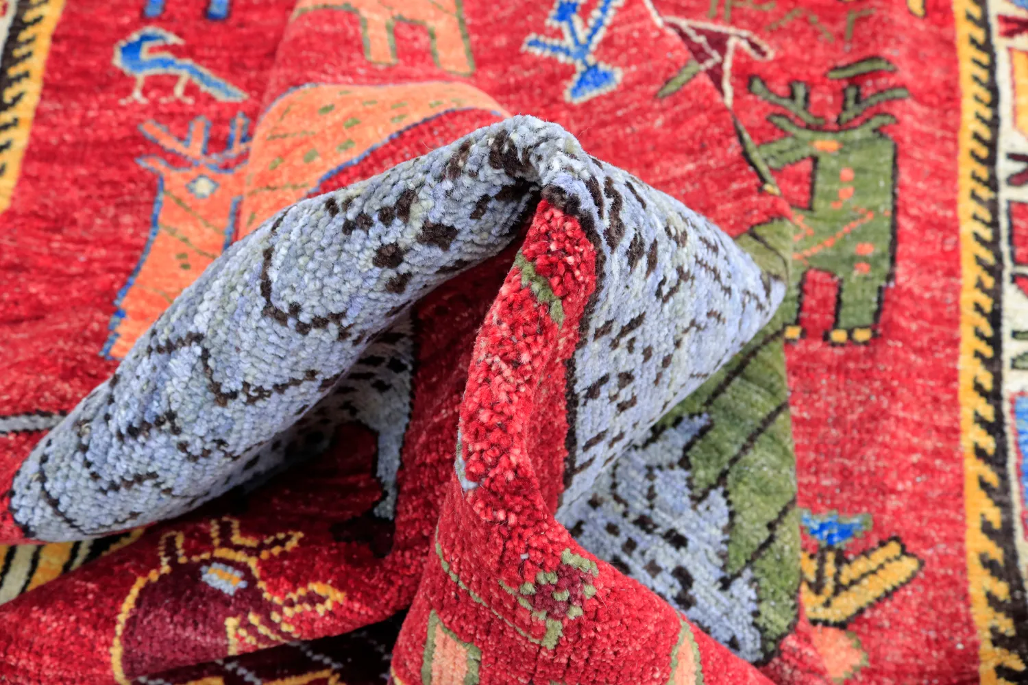 Orientálny Koberec - Tribal Hand Knotted - 153 x 213 cm