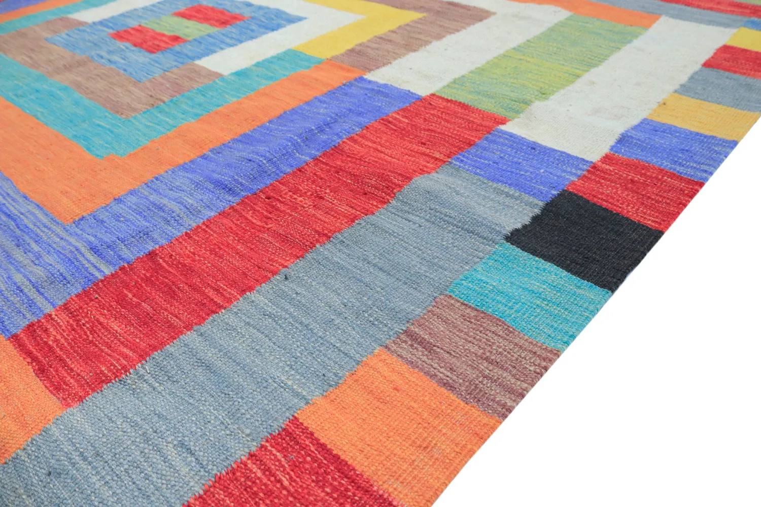 Orientálny Koberec - Kelim Hand Woven - 205 x 299 cm