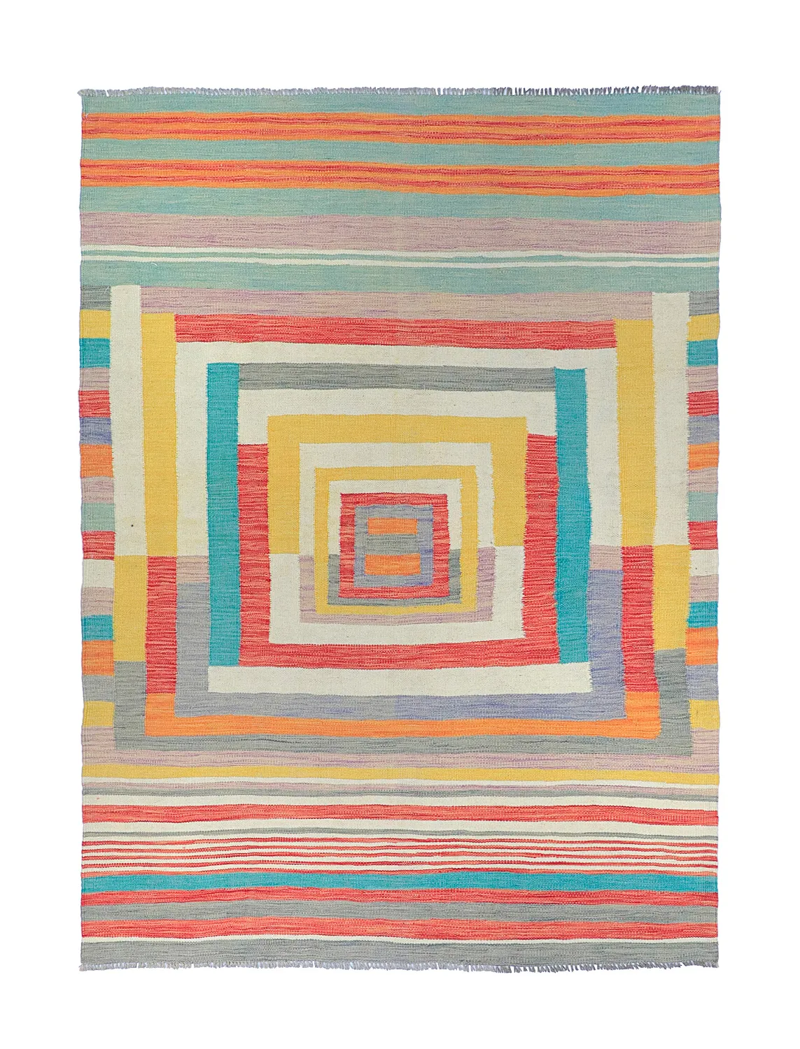 Orientálny Koberec - Kelim Hand Woven - 151 x 202 cm