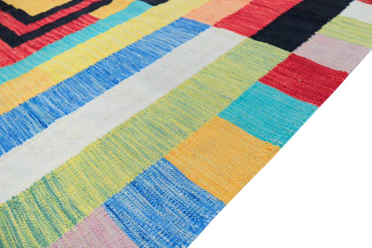 Orientálny Koberec - Kelim Hand Woven - 201 x 299 cm
