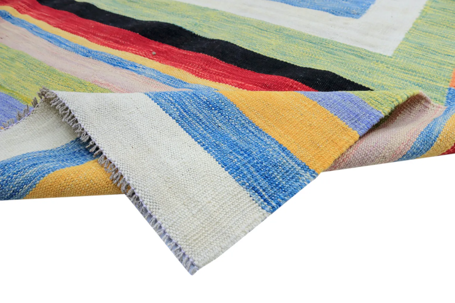 Orientálny Koberec - Kelim Hand Woven - 201 x 299 cm