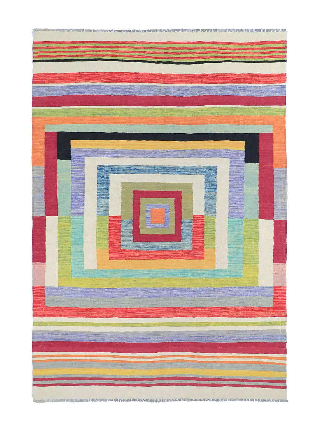 Orientálny Koberec - Kelim Hand Woven - 172 x 244 cm