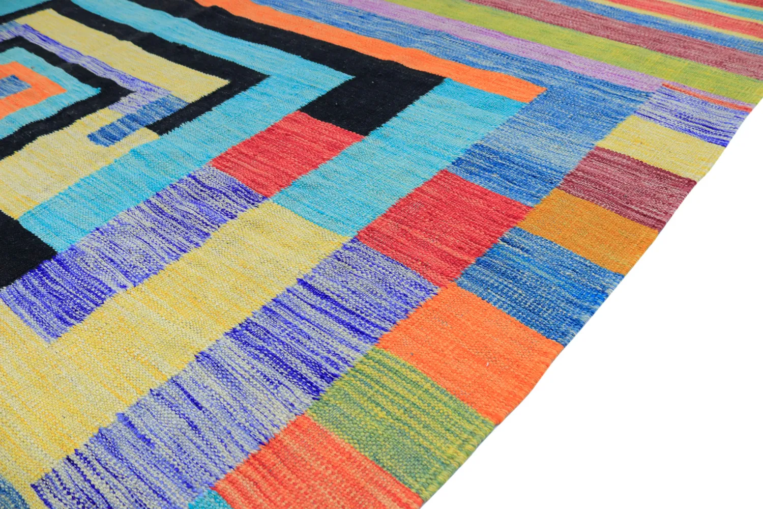 Orientálny Koberec - Kelim Hand Woven - 203 x 299 cm