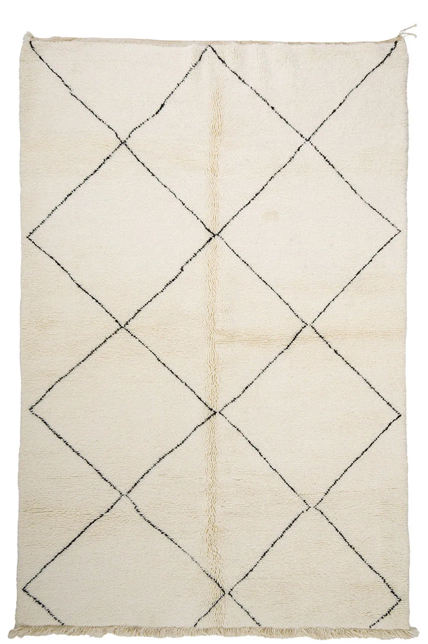 Koberec Kilim Marocký Beni Ourain 195 x 295 cm