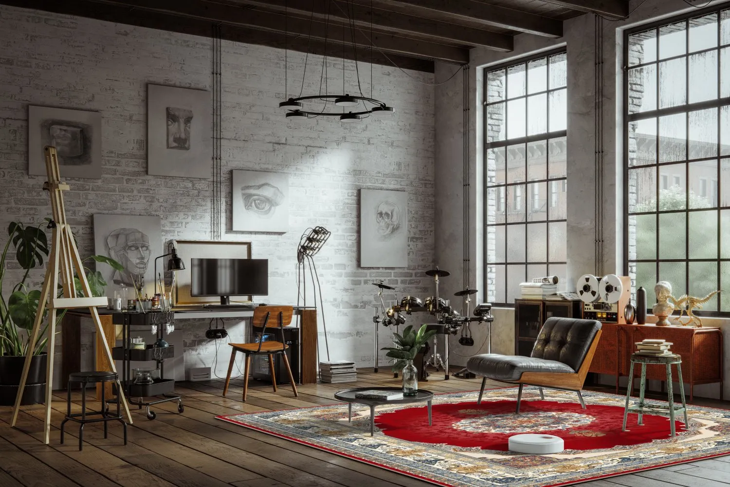 Koberec Wilton - Lukla (červený)