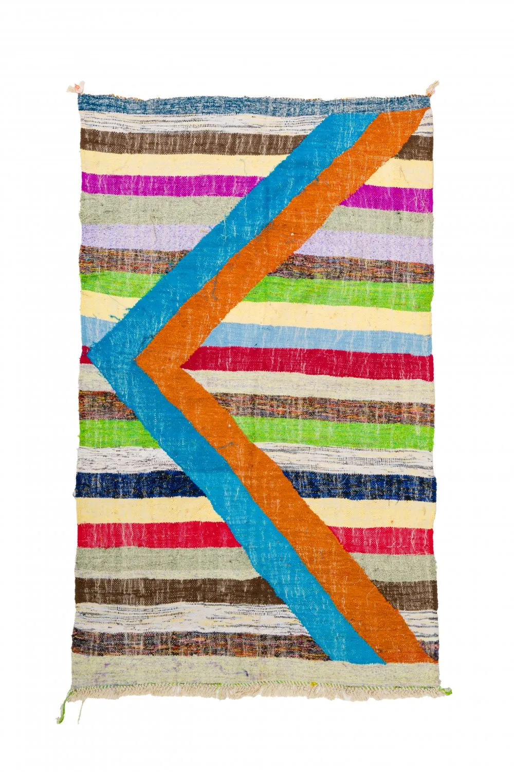 Koberec Berbere Marocký Boucherouite 125 x 215 cm