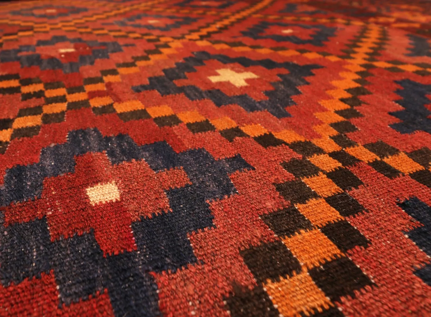 Orientálny kilimový koberec 283 x 233 cm