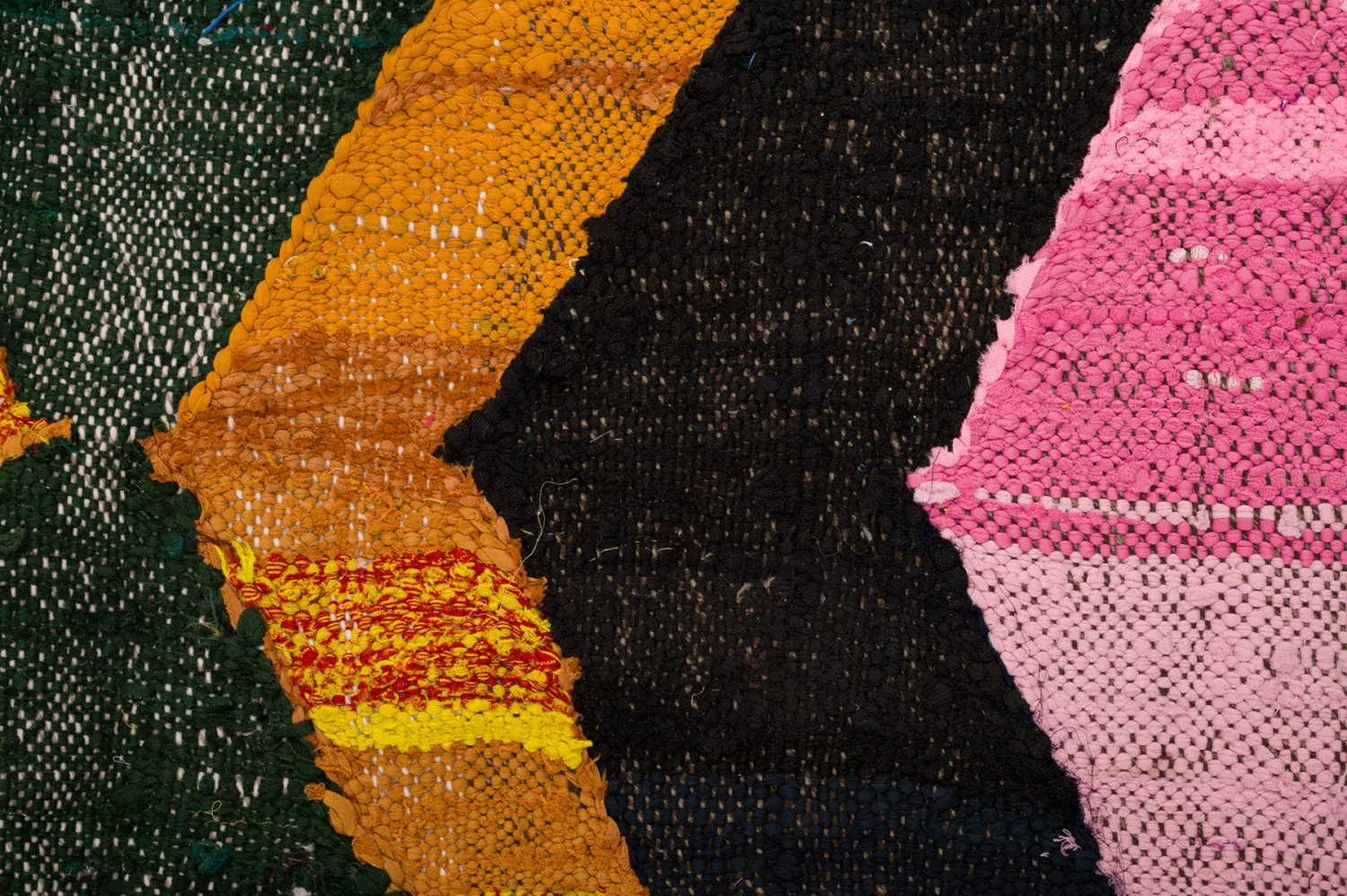 Koberec Berbere Marocký Boucherouite 150 x 305 cm