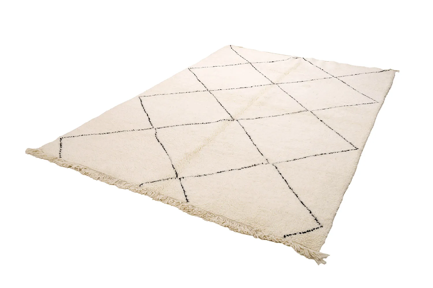 Koberec Kilim Marocký Beni Ourain 195 x 295 cm