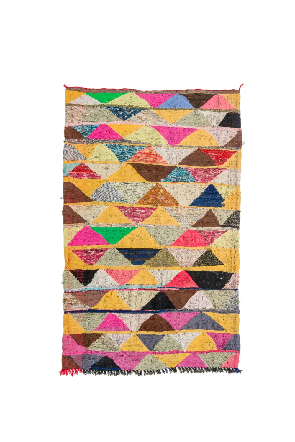 Koberec Berbere Marocký Boucherouite 140 x 230 cm