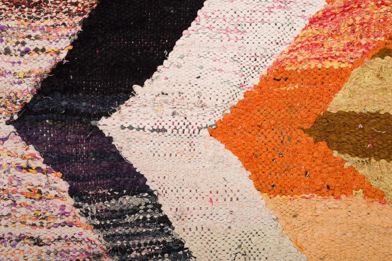 Koberec Berbere Marocký Boucherouite 155 x 275 cm