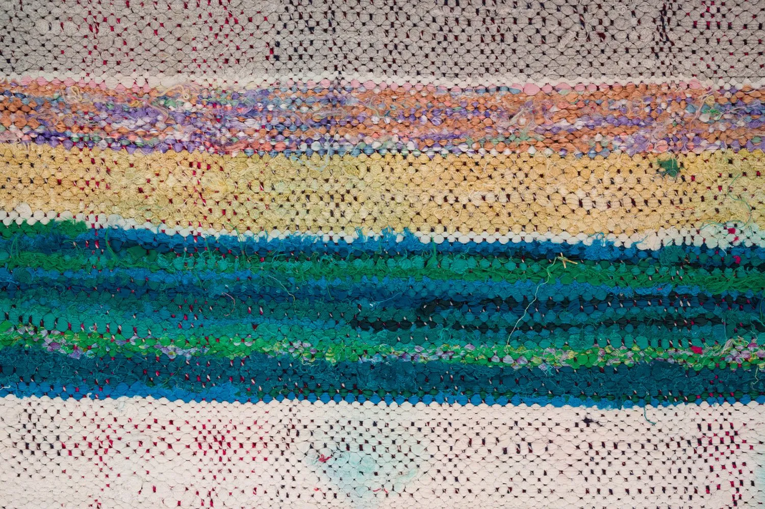 Koberec Berbere Marocký Boucherouite 145 x 295 cm