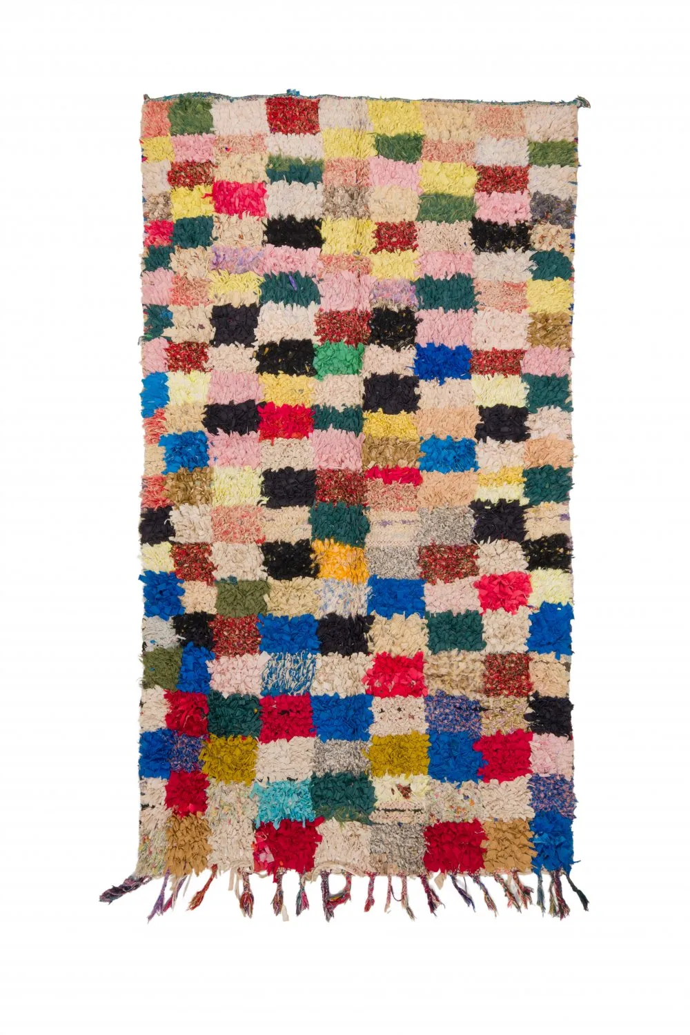Koberec Berbere Marocký Boucherouite 280 x 155 cm