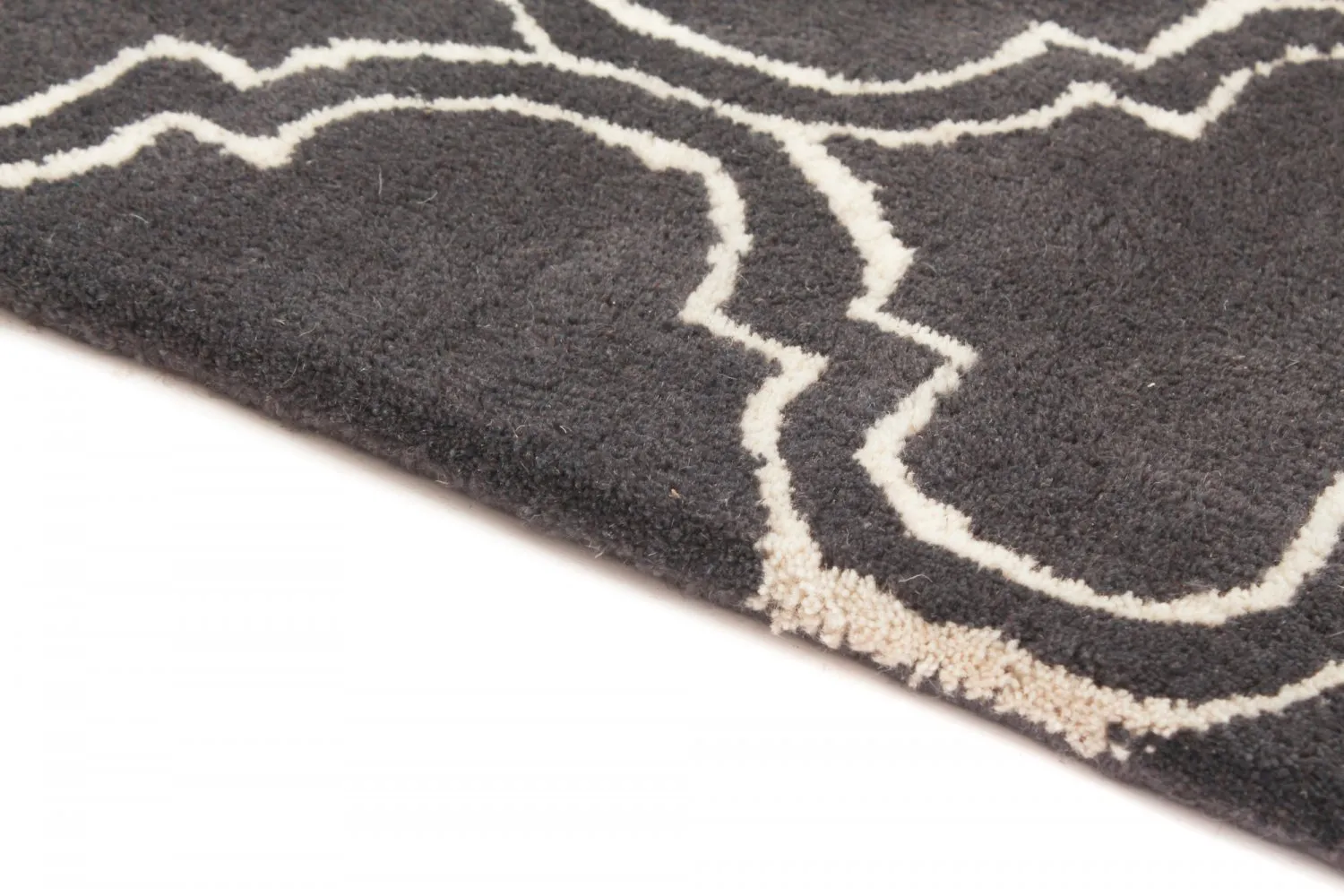 Koberec z vlny - Korinth (tmavo šedá)