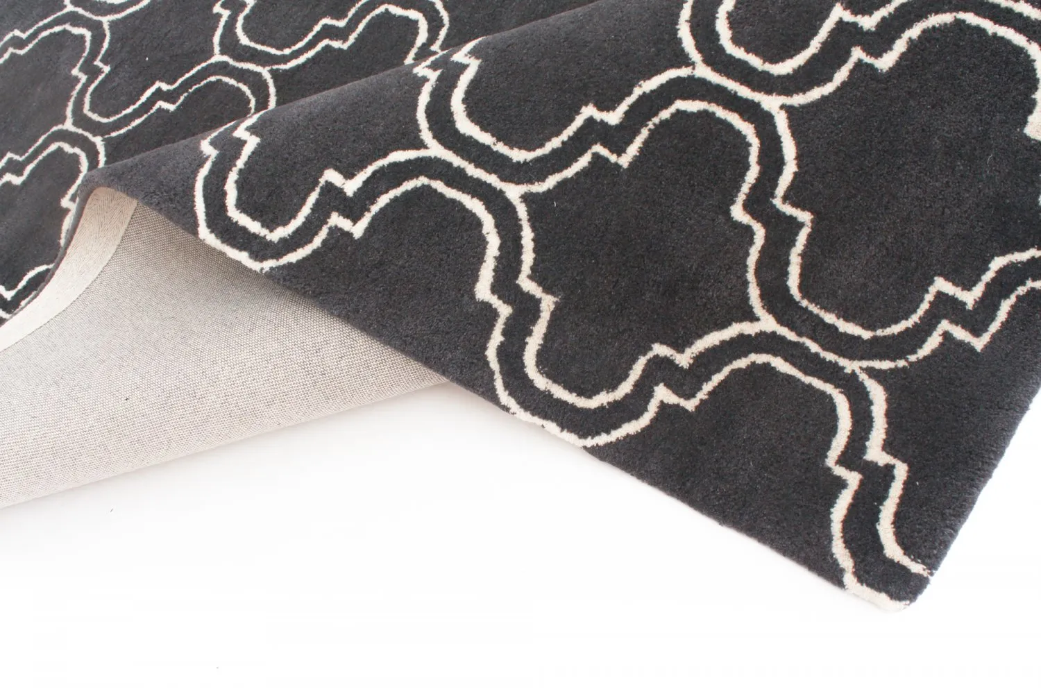 Koberec z vlny - Korinth (tmavo šedá)