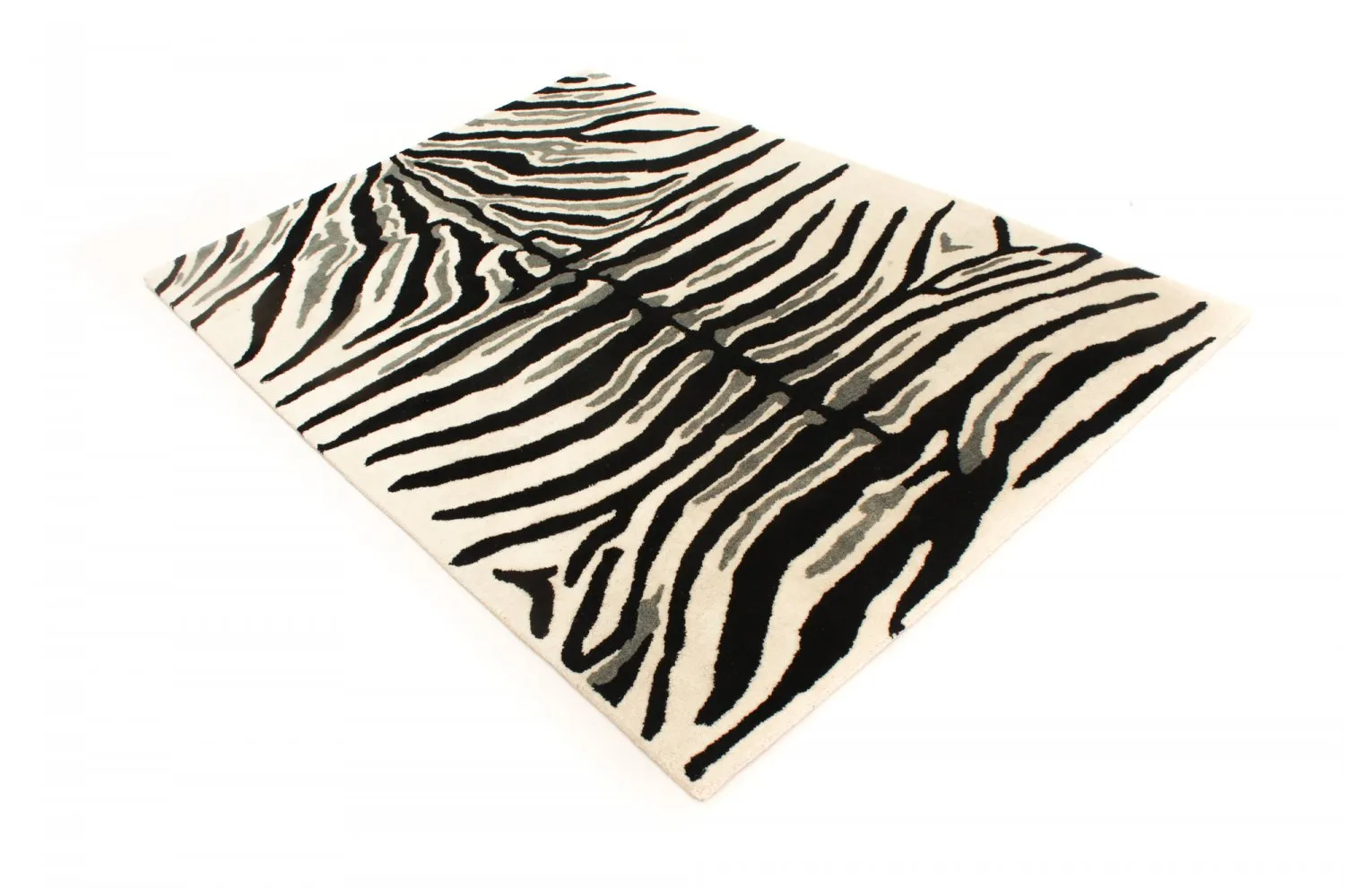 Vlnený koberec - Zebra