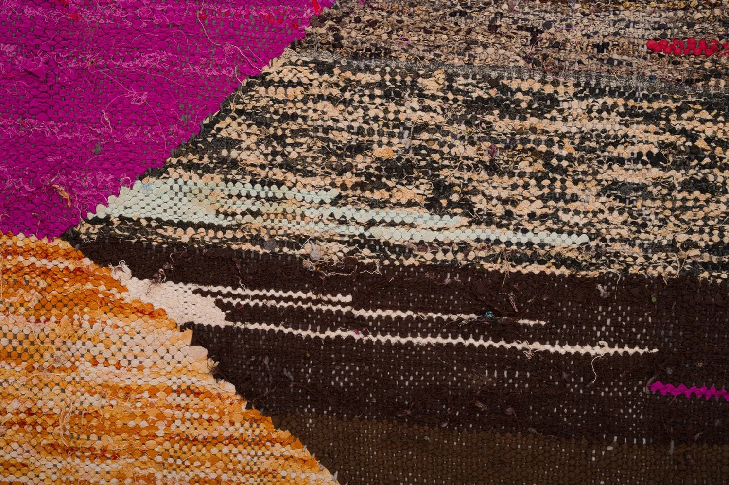 Koberec Berbere Marocký Boucherouite 130 x 275 cm