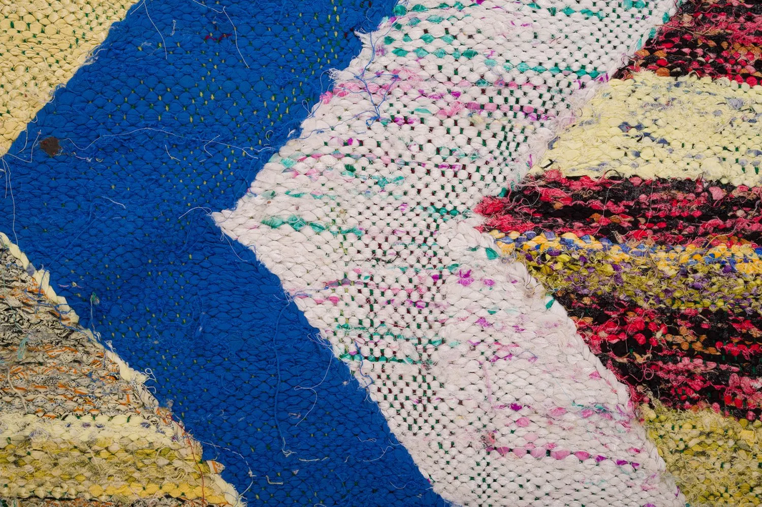 Koberec Berbere Marocký Boucherouite 130 x 275 cm