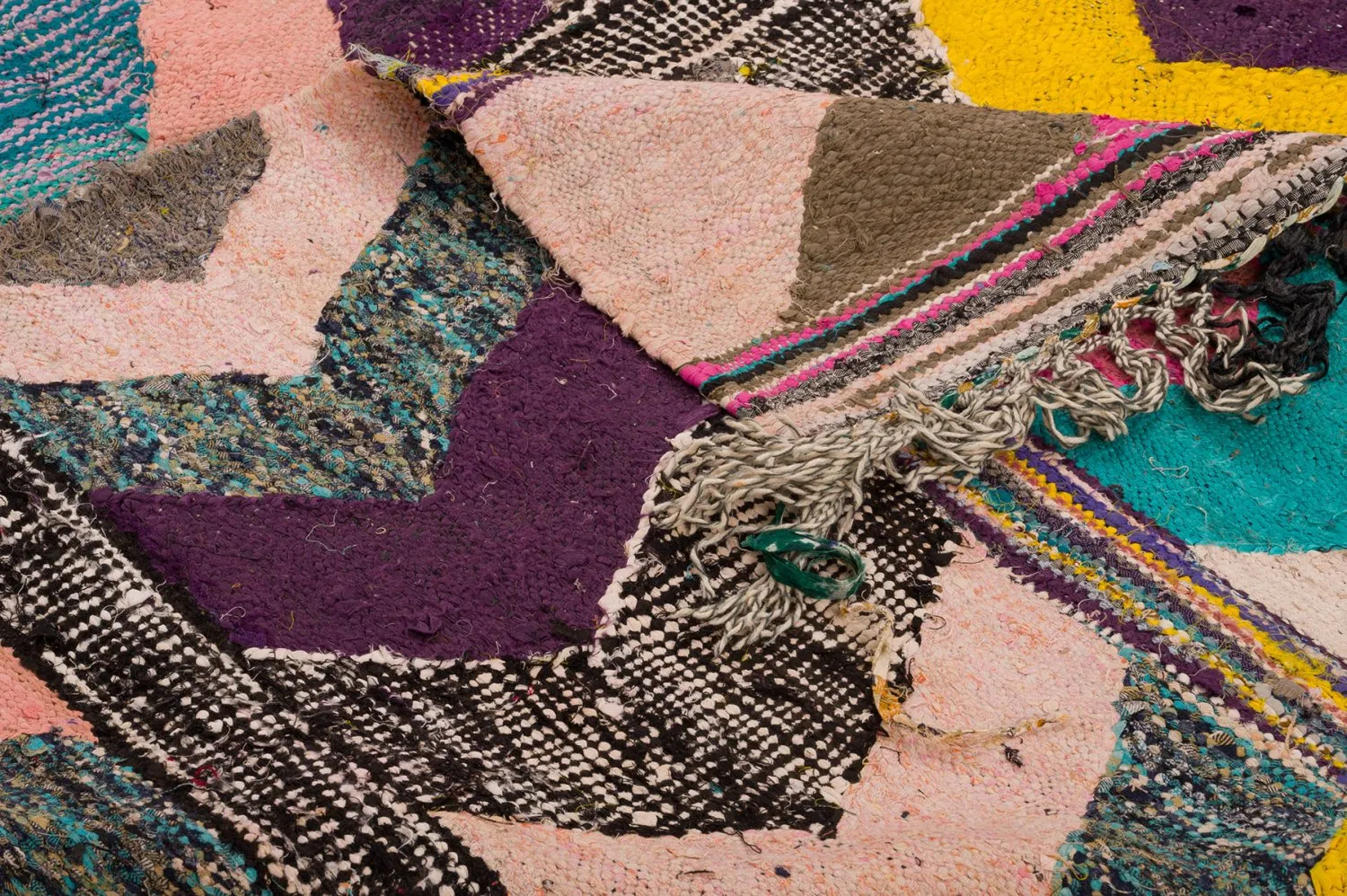 Koberec Berbere Marocký Boucherouite 160 x 325 cm