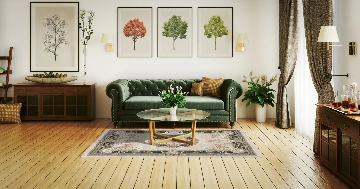 Koberec Wilton - Marand (šedá/bežová)