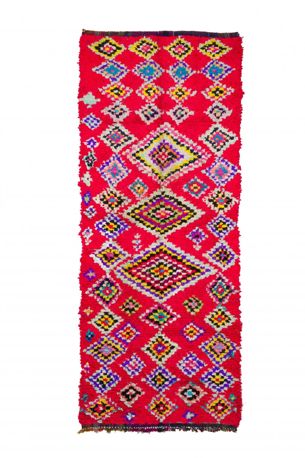 Koberec Berbere Marocký Boucherouite 320 x 130 cm