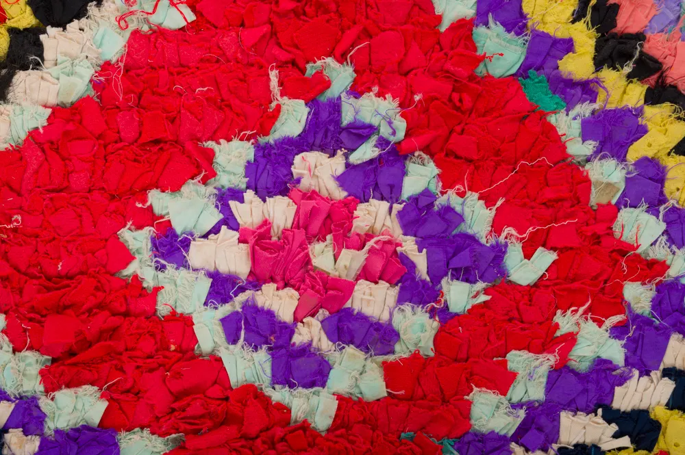 Koberec Berbere Marocký Boucherouite 320 x 130 cm