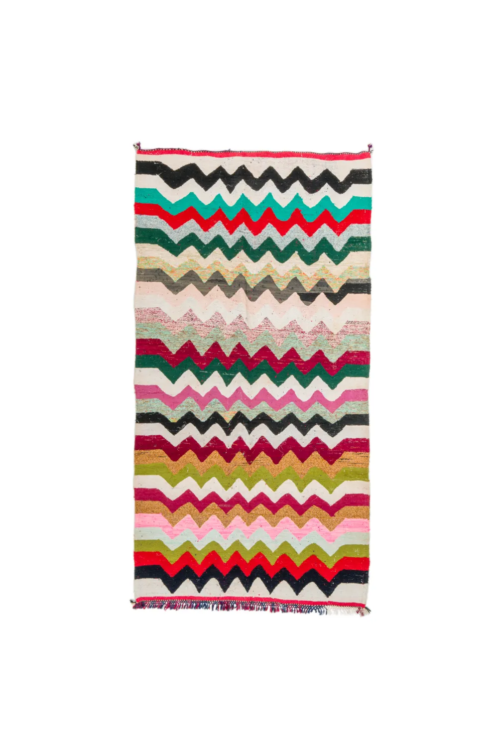 Koberec Berbere Marocký Boucherouite 120 x 235 cm