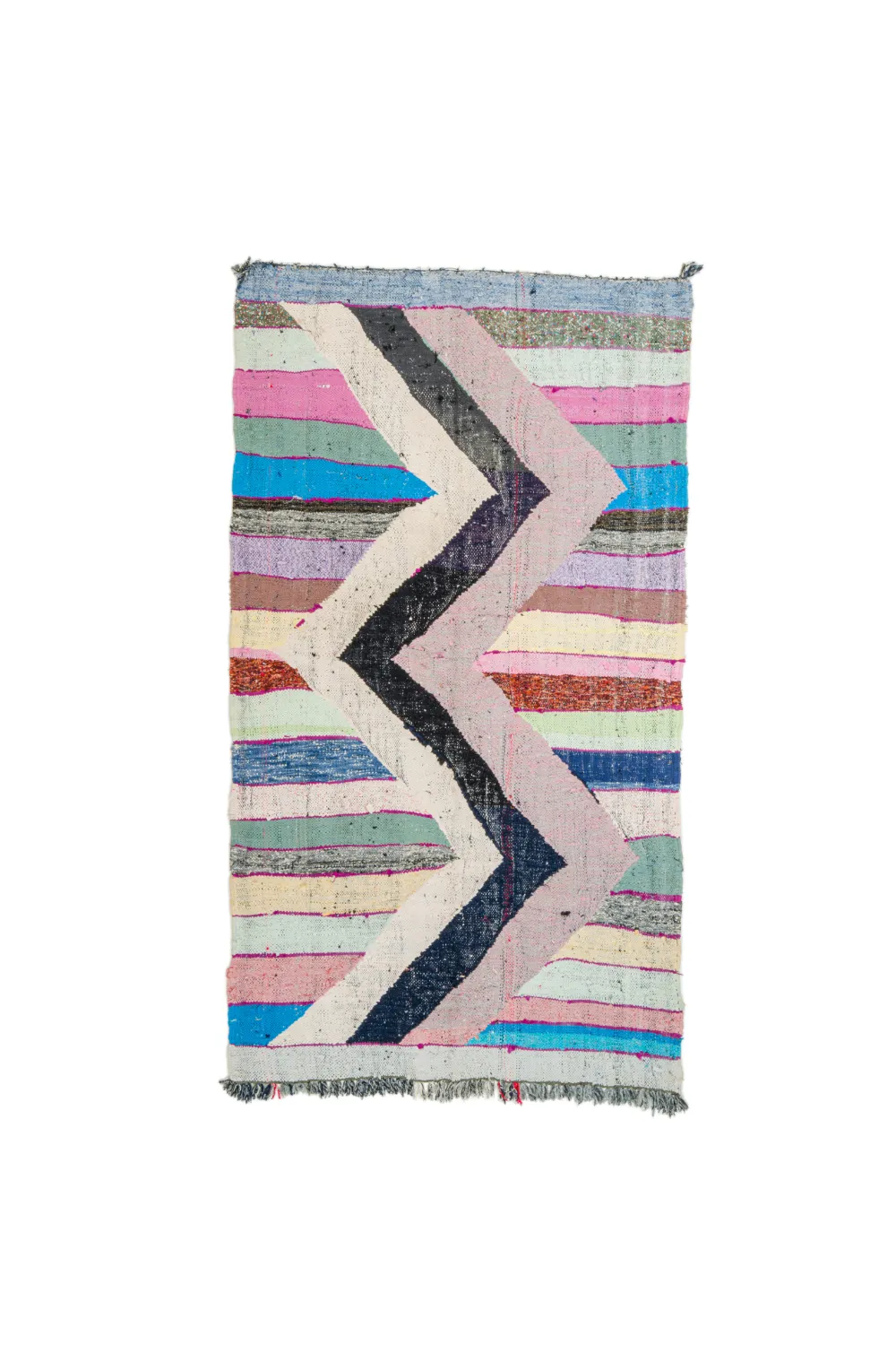 Koberec Berbere Marocký Boucherouite 130 x 230 cm