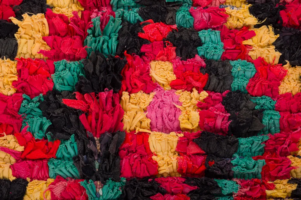 Koberec Berbere Marocký Boucherouite 340 x 165 cm