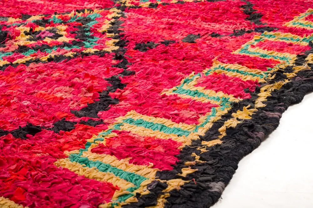 Koberec Berbere Marocký Boucherouite 340 x 165 cm