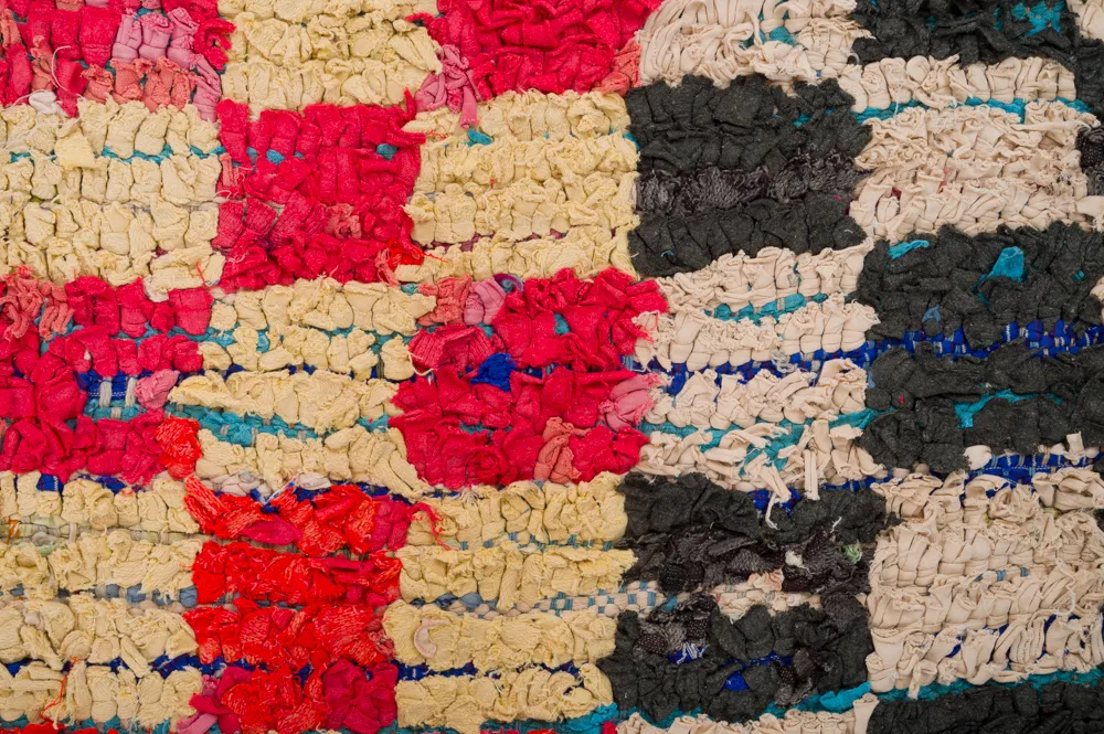 Koberec Berbere Marocký Boucherouite 360 x 125 cm