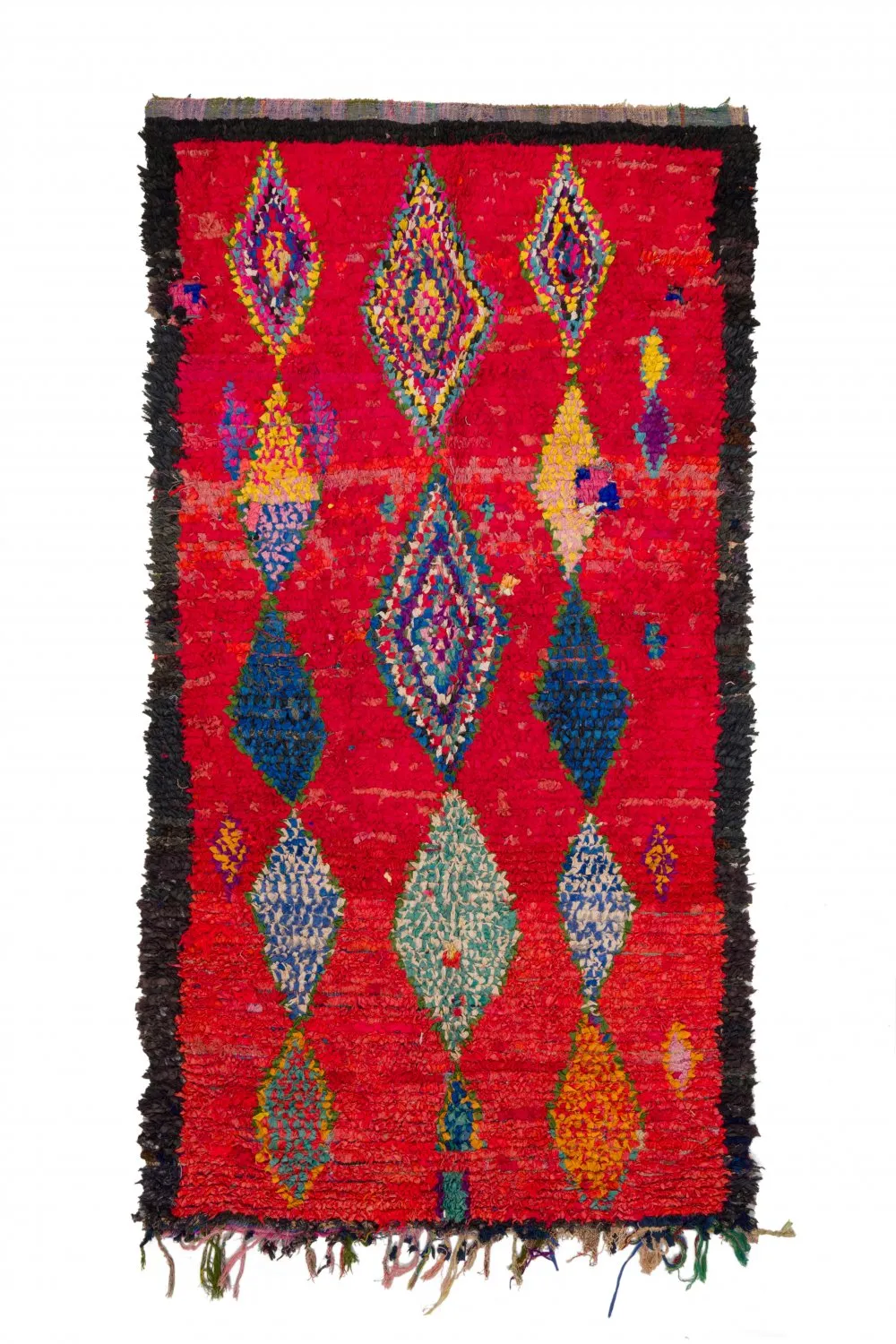 Koberec Berbere Marocký Boucherouite 290 x 150 cm