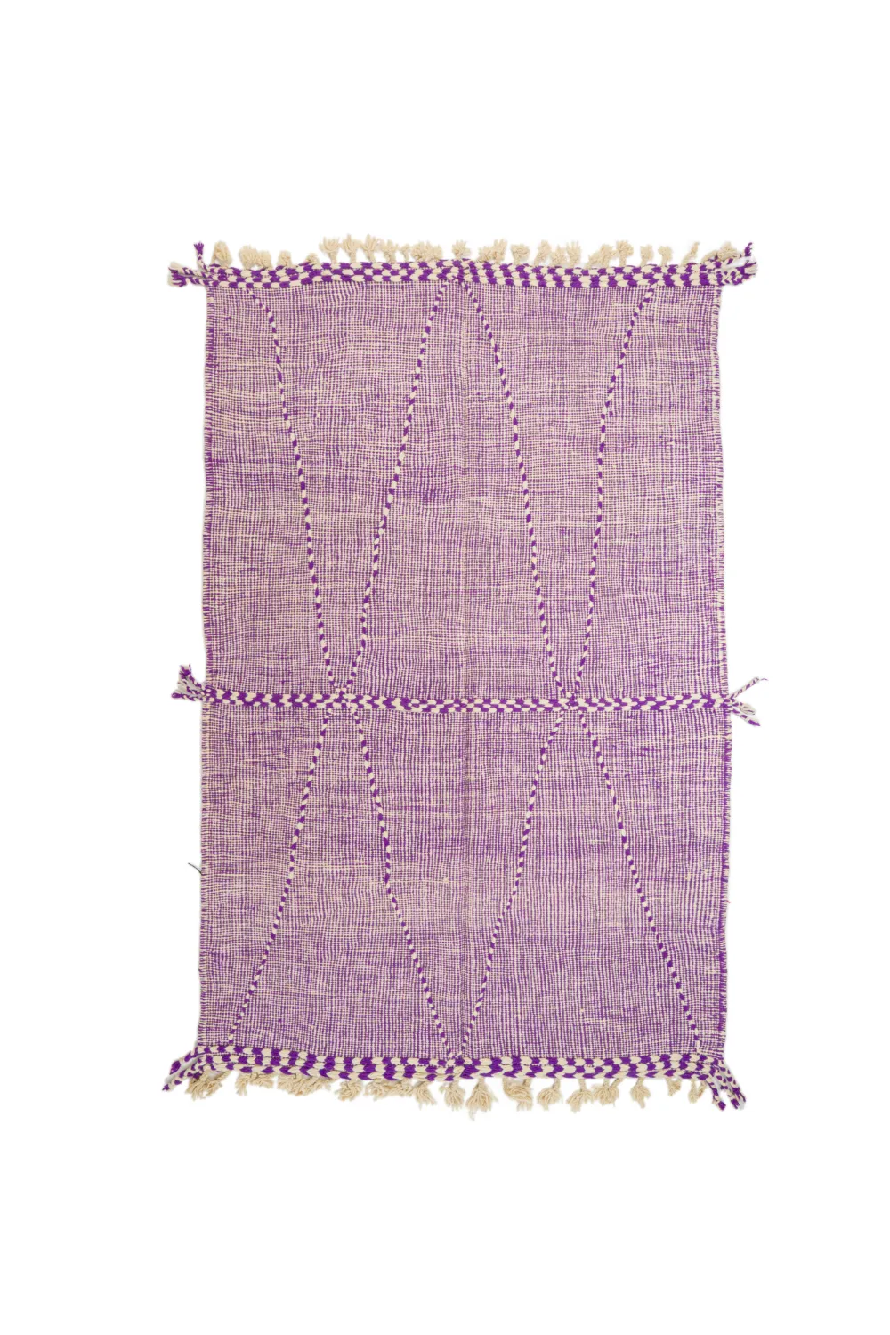 Koberec Berbere Marocký Boucherouite 170 x 260 cm