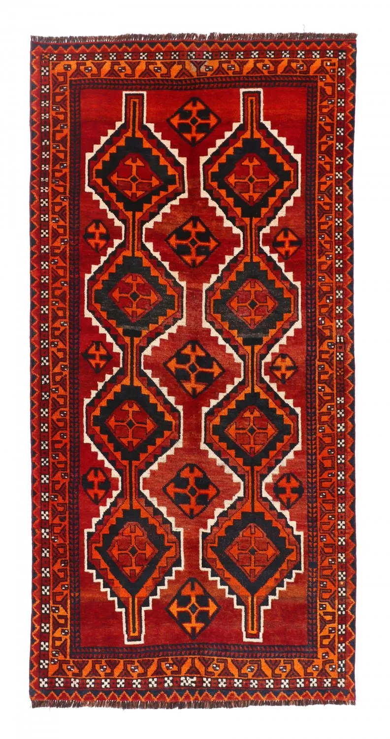 Orientálny koberec Hamedan 271 x 133 cm