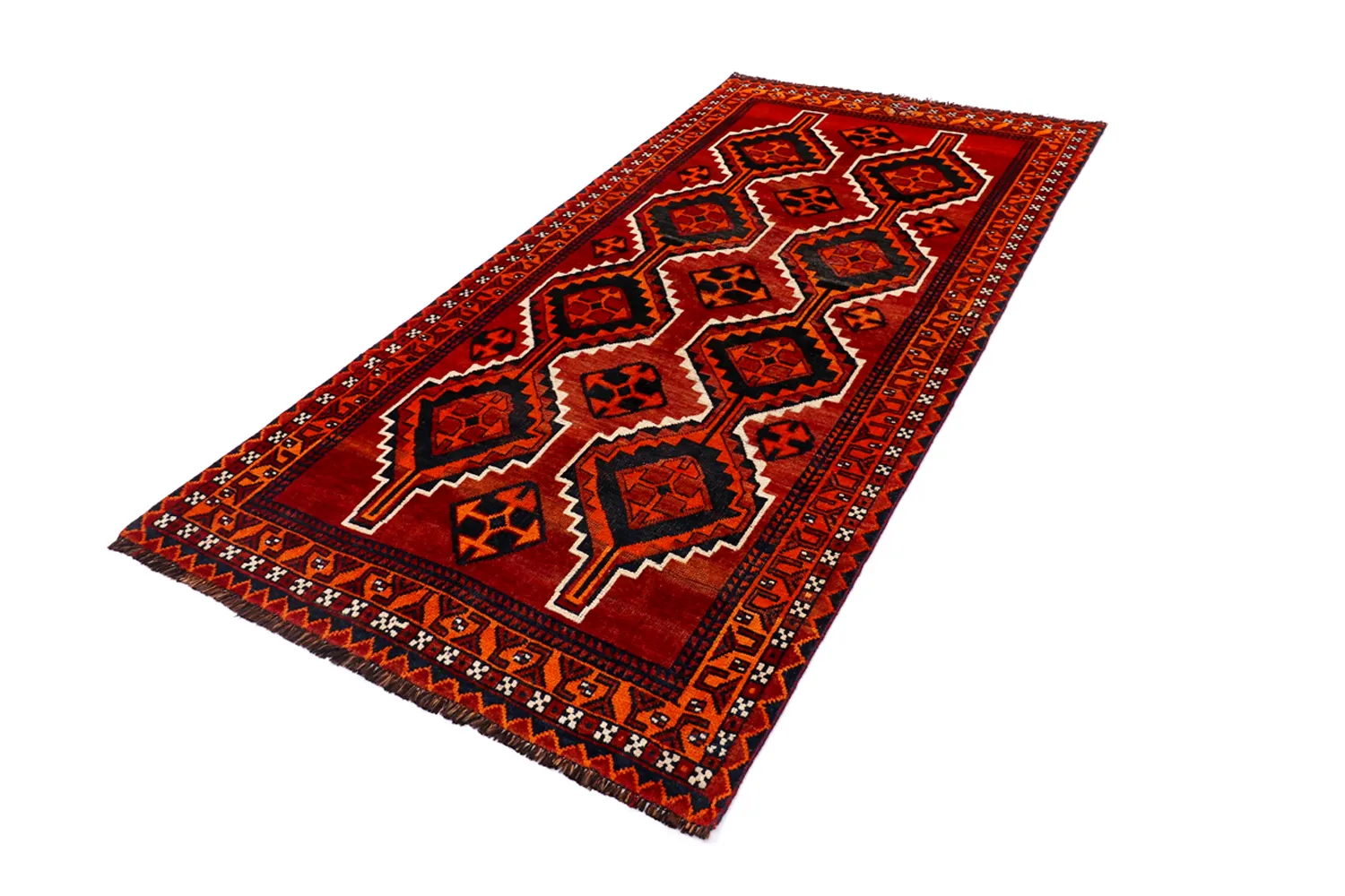 Orientálny koberec Hamedan 271 x 133 cm