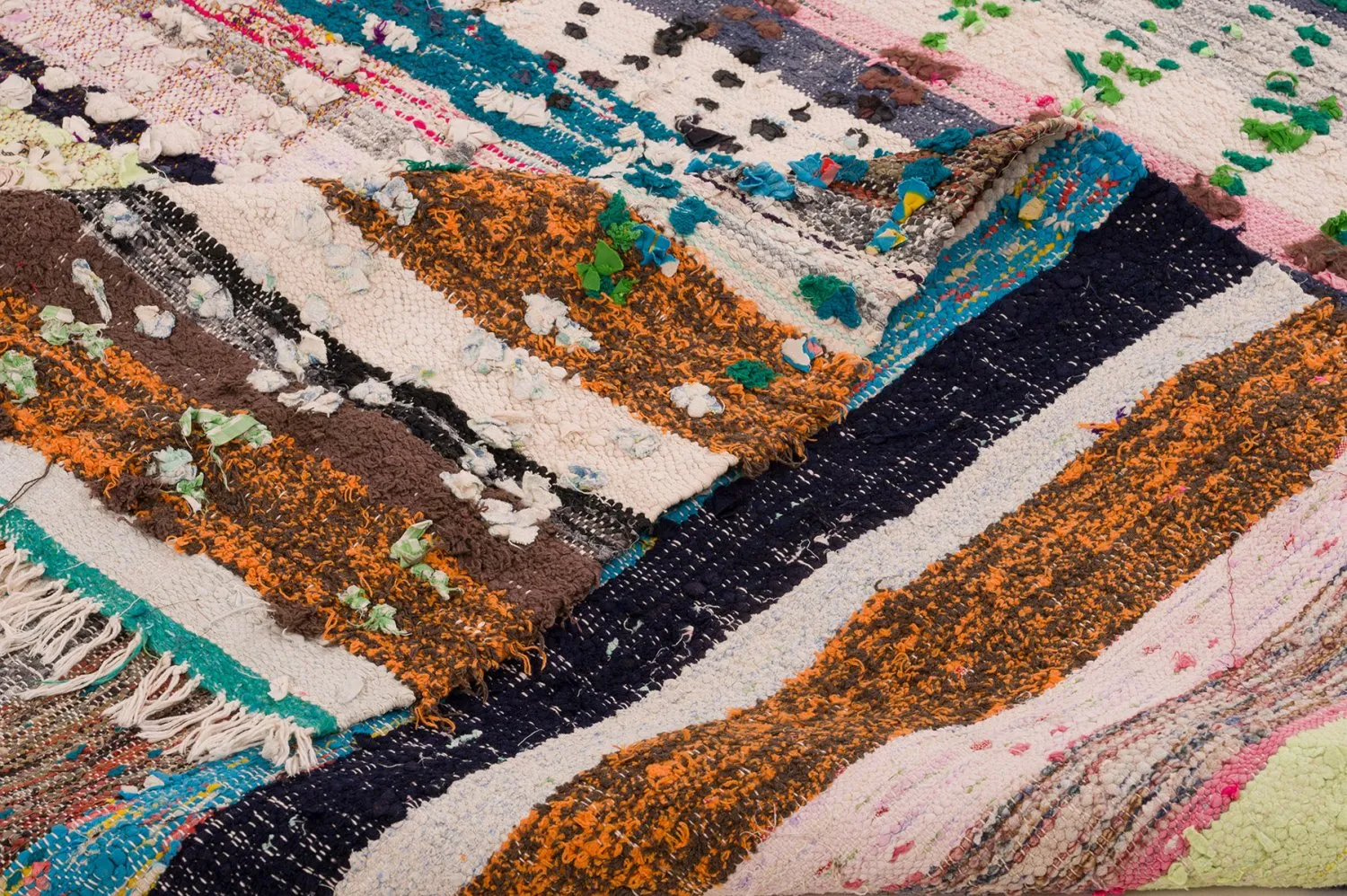 Koberec Berbere Marocký Boucherouite 150 x 280 cm