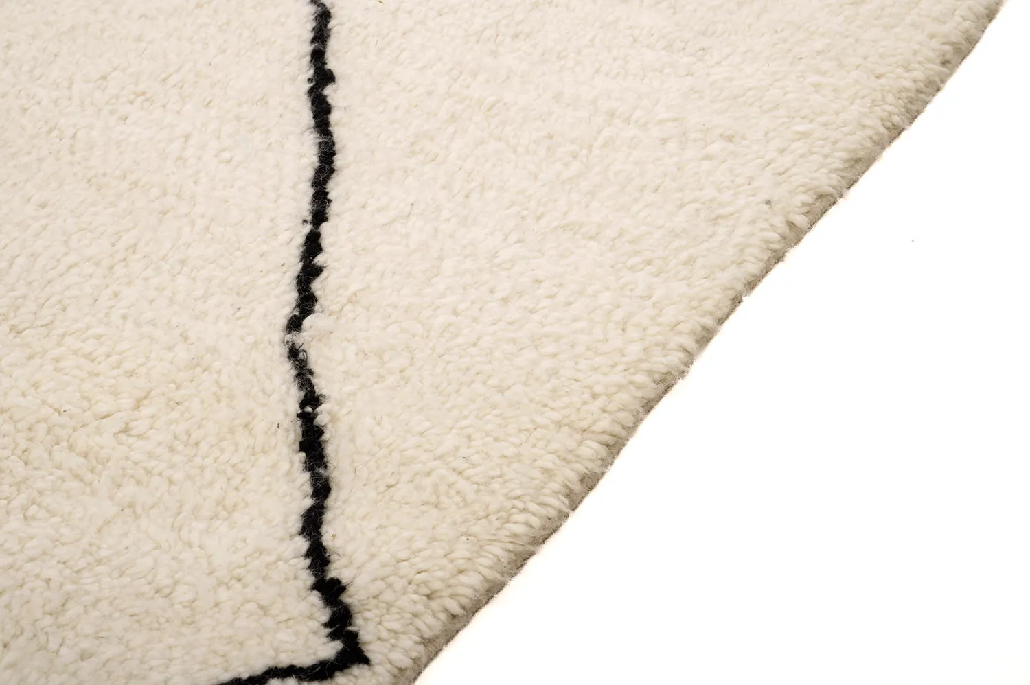 Kilimový koberec Marocký Beni Ourain 200 x 305 cm