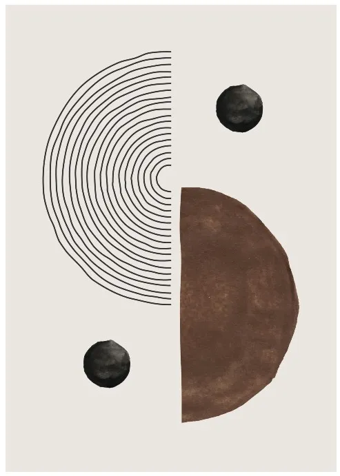 Koberec Wilton - Narbonne (béžová/černá/hnědá)