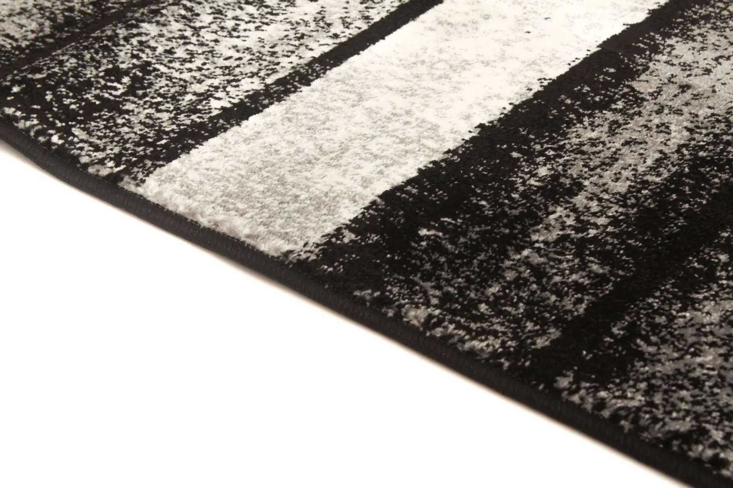 Wilton koberec - Orillo (šedá/čierna/biela)