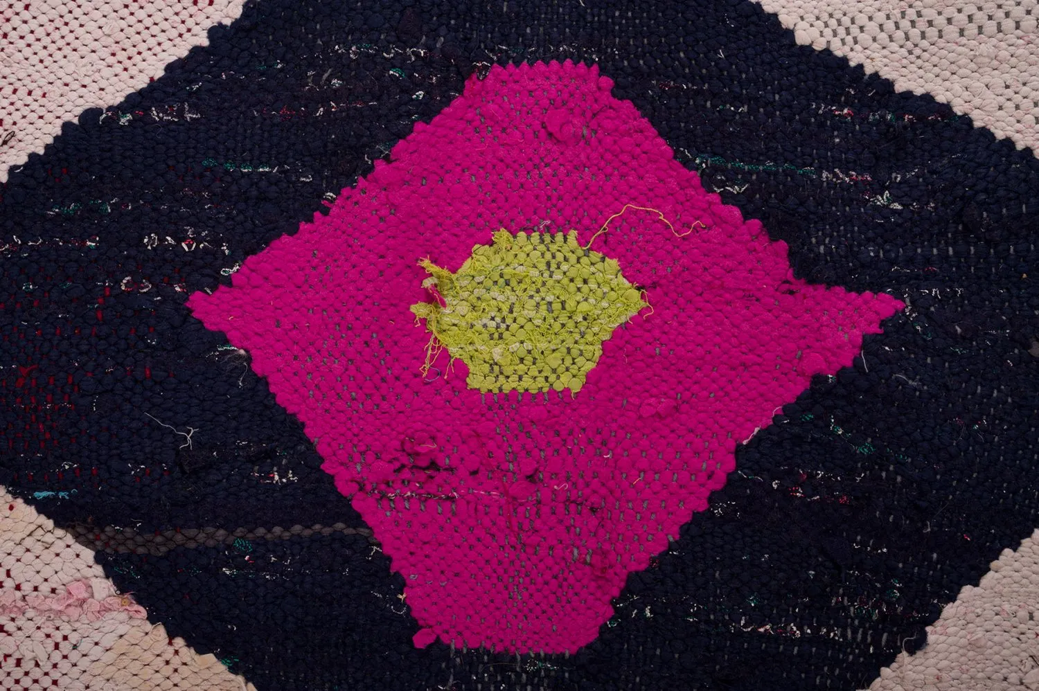 Koberec Berbere Marocký Boucherouite 165 x 270 cm