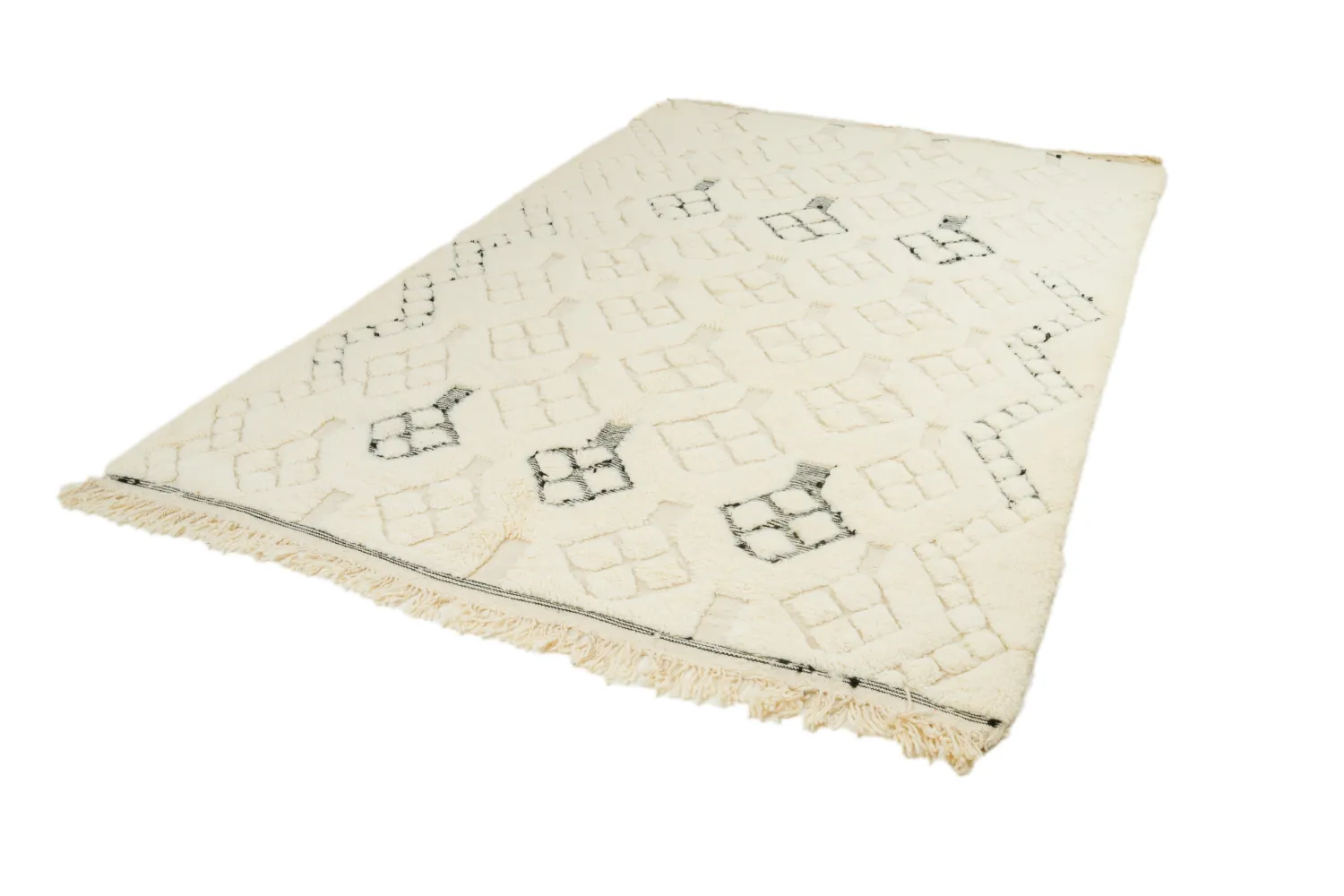 Kilimová rohož Marocký Beni Ourain 160 x 260 cm