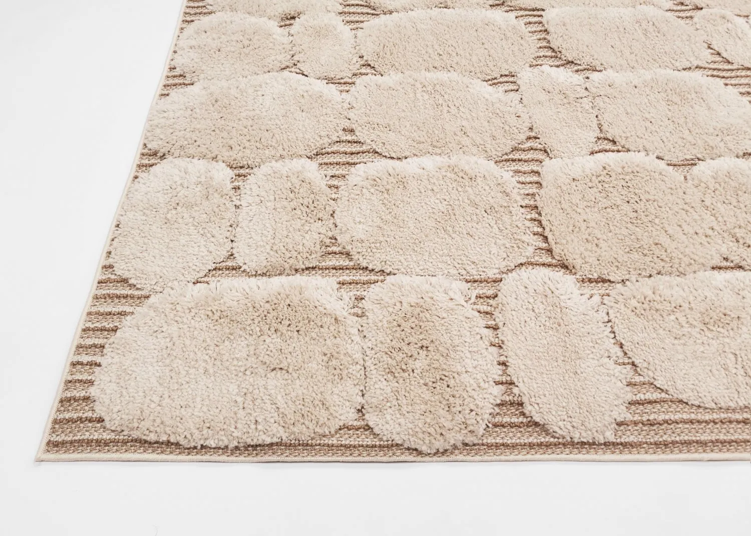 Koberce s dlhým vlasom - Fondi (béžová)