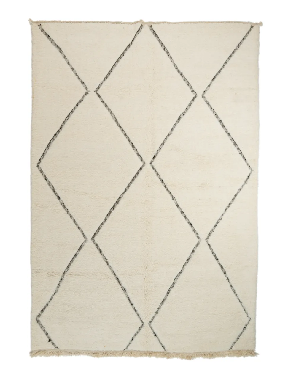 Kilimový koberec Marocký Beni Ourain 205 x 295 cm