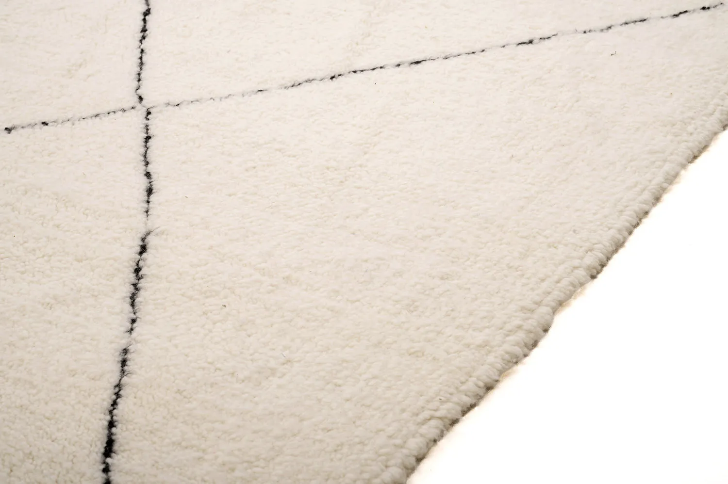 Kilimový koberec Marocký Beni Ourain 210 x 295 cm