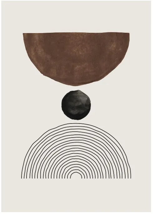 Koberec Wilton - Cholet (béžová/černá/hnědá)