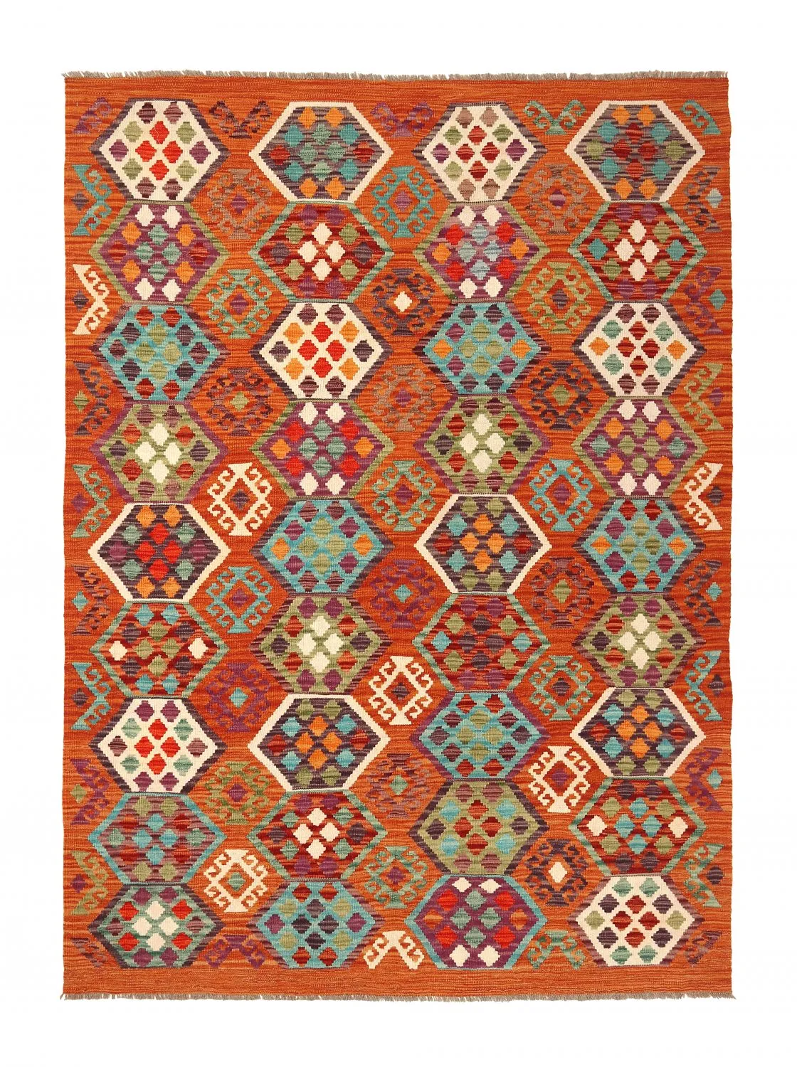 Orientálny kilimový koberec 249 x 176 cm