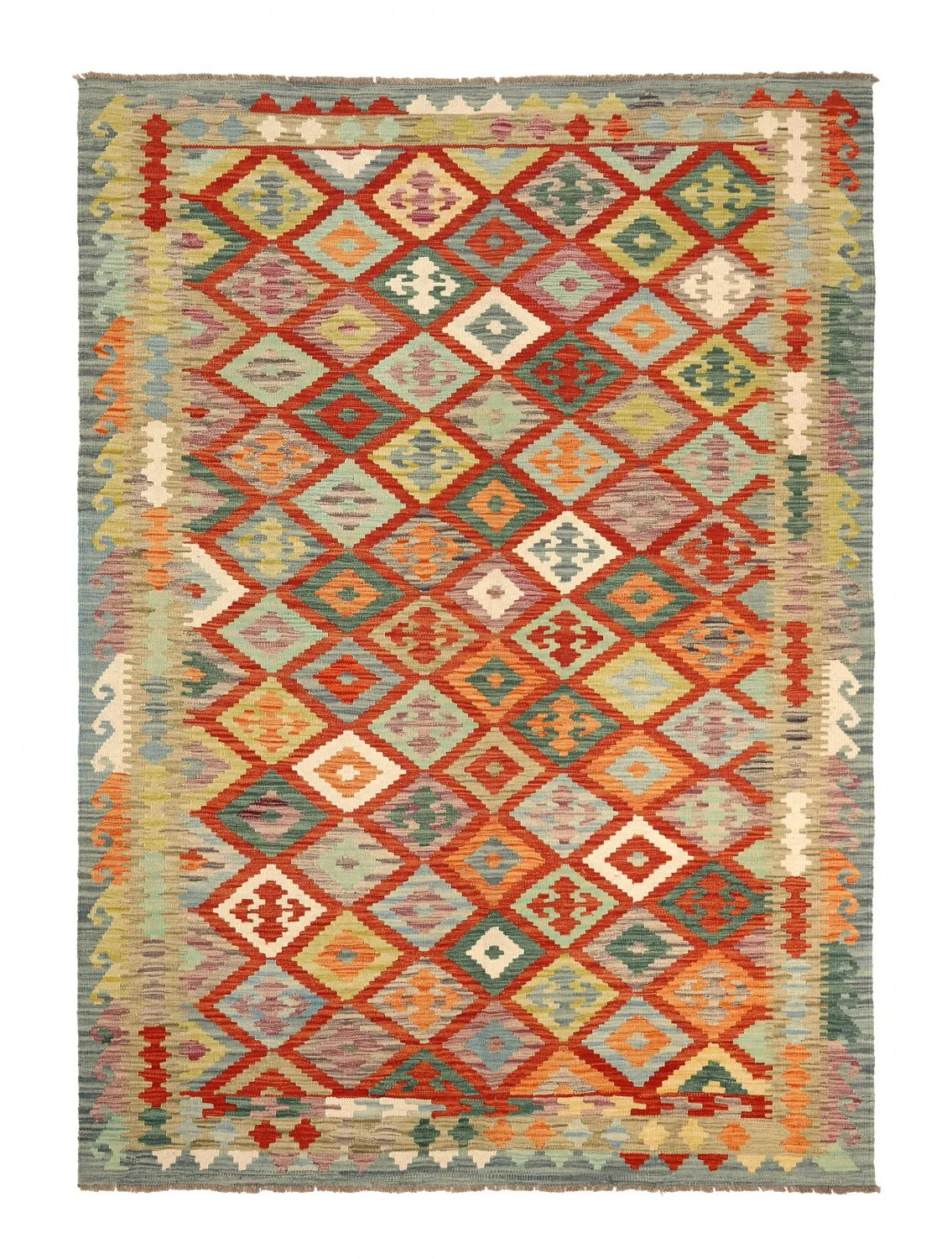 Orientálny kilimový koberec 243 x 172 cm