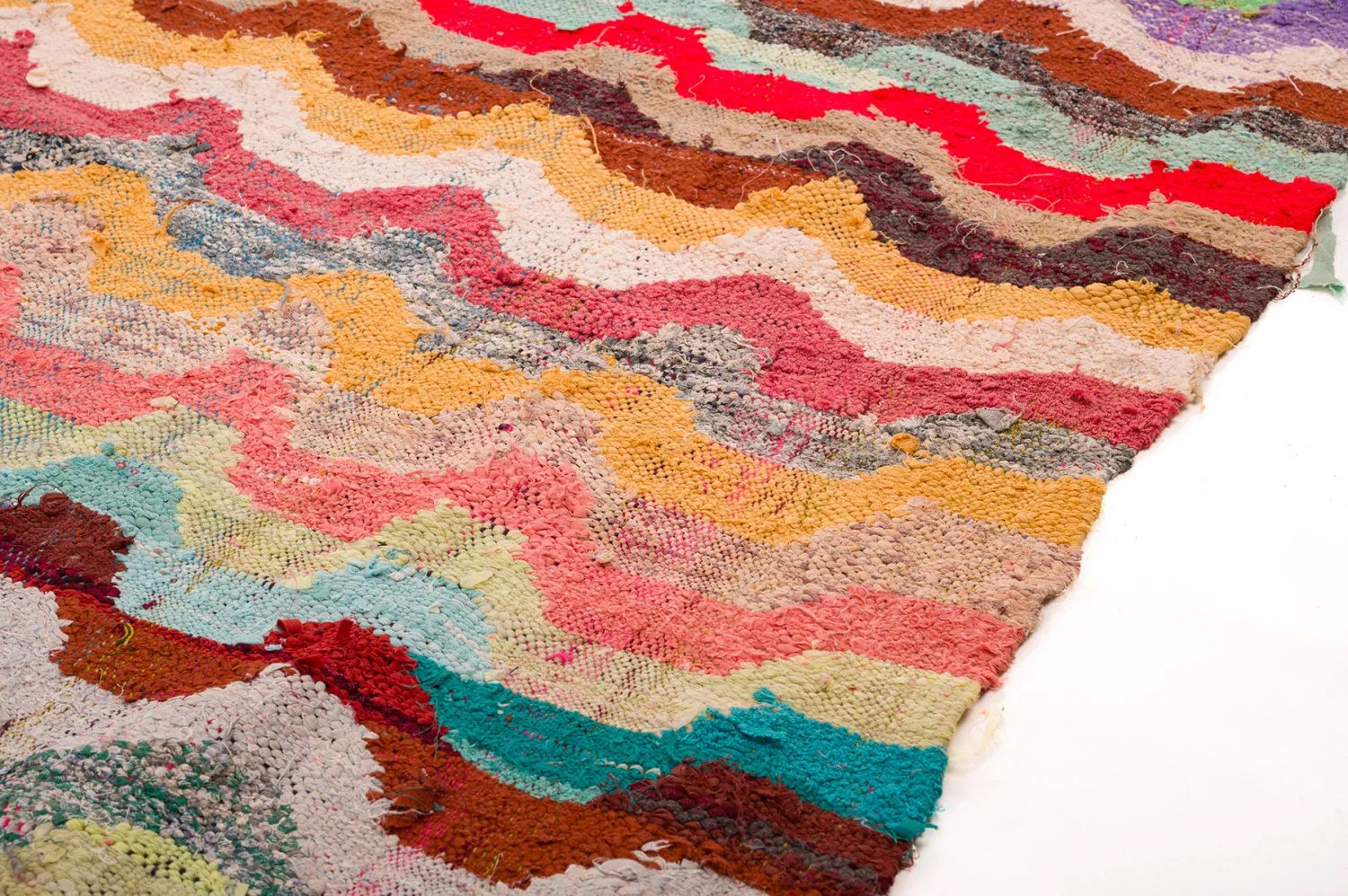 Koberec Berbere Marocký Boucherouite 165 x 335 cm